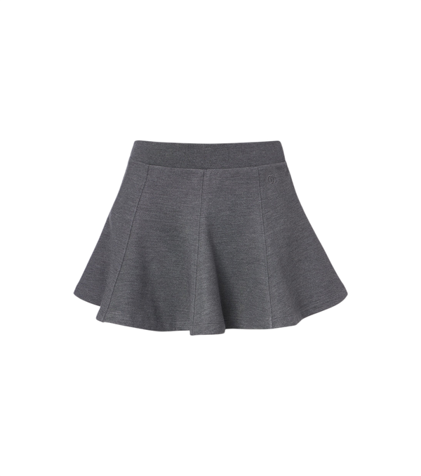 Gucci Double G cotton and silk miniskirt