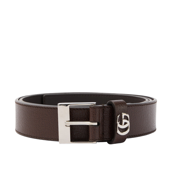 Cintura in pelle Double G Gucci