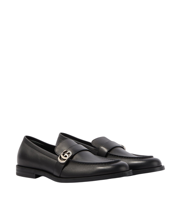 Gucci Double G leather loafers