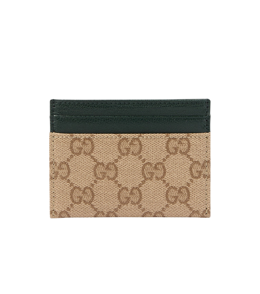 Gucci Essence Classic GG canvas card holder
