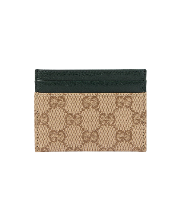 Gucci Essence Classic GG canvas card holder