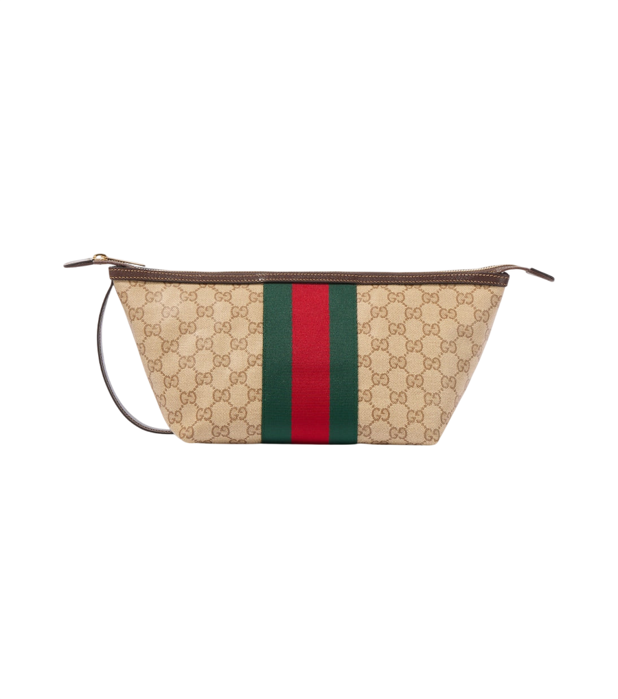 Gucci Essence Classic GG canvas toiletry bag
