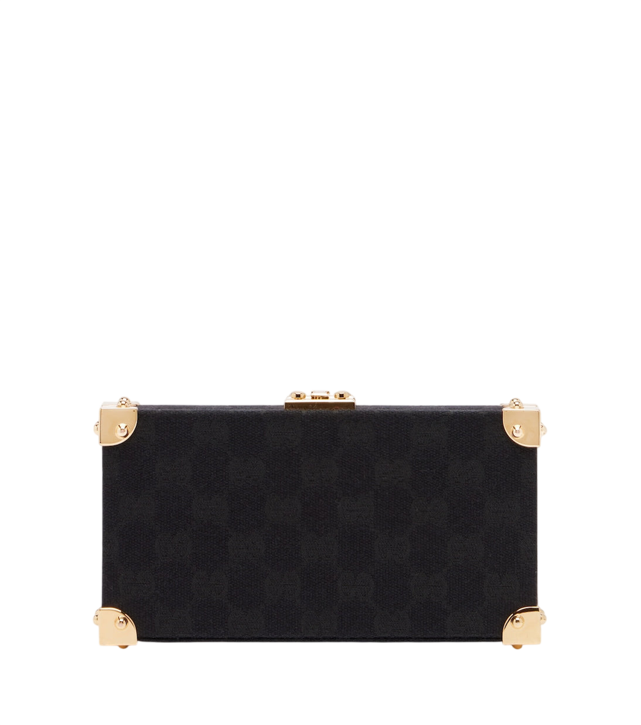 Mini pochette de soirée Gucci en toile GG