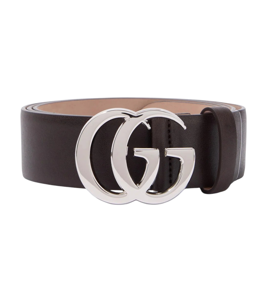 Gucci Flat Marmont Leather Belt