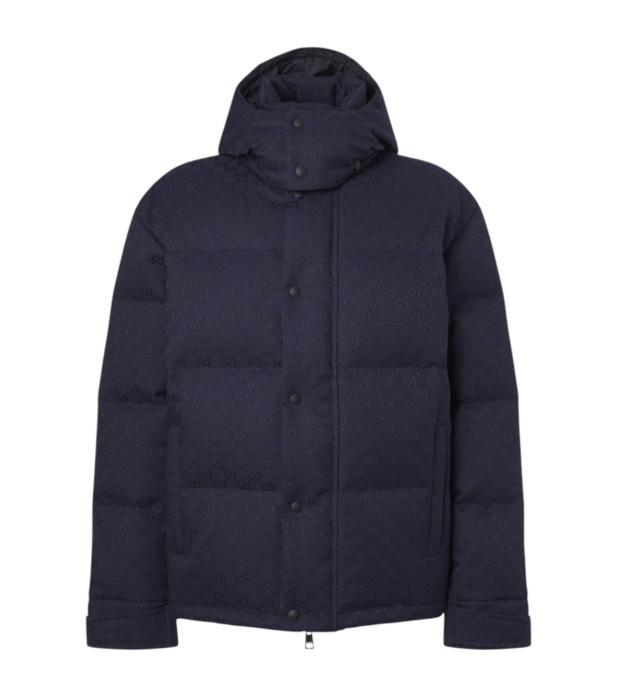 Gucci GG Canvas down jacket