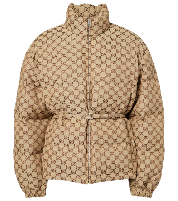 Gucci GG Canvas down jacket