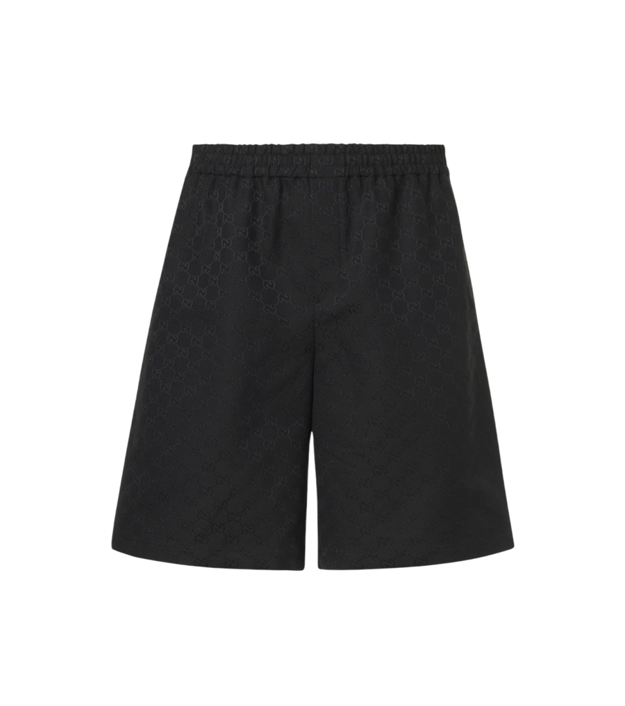 Gucci GG canvas linen-blend shorts