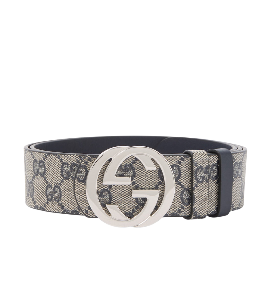 Gucci GG canvas reversible belt