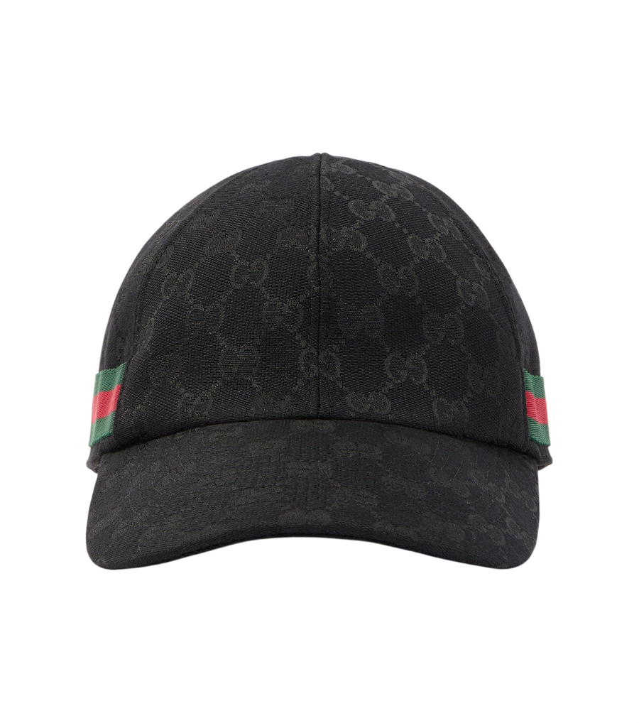 Gucci GG Canvas Web Stripe baseball cap