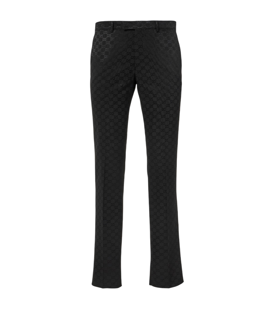 Gucci GG cotton-blend straight pants