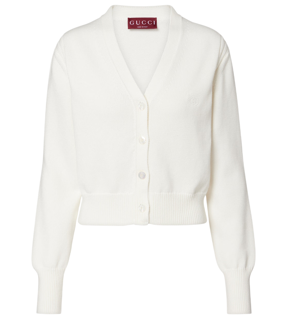 Gucci GG cotton cardigan