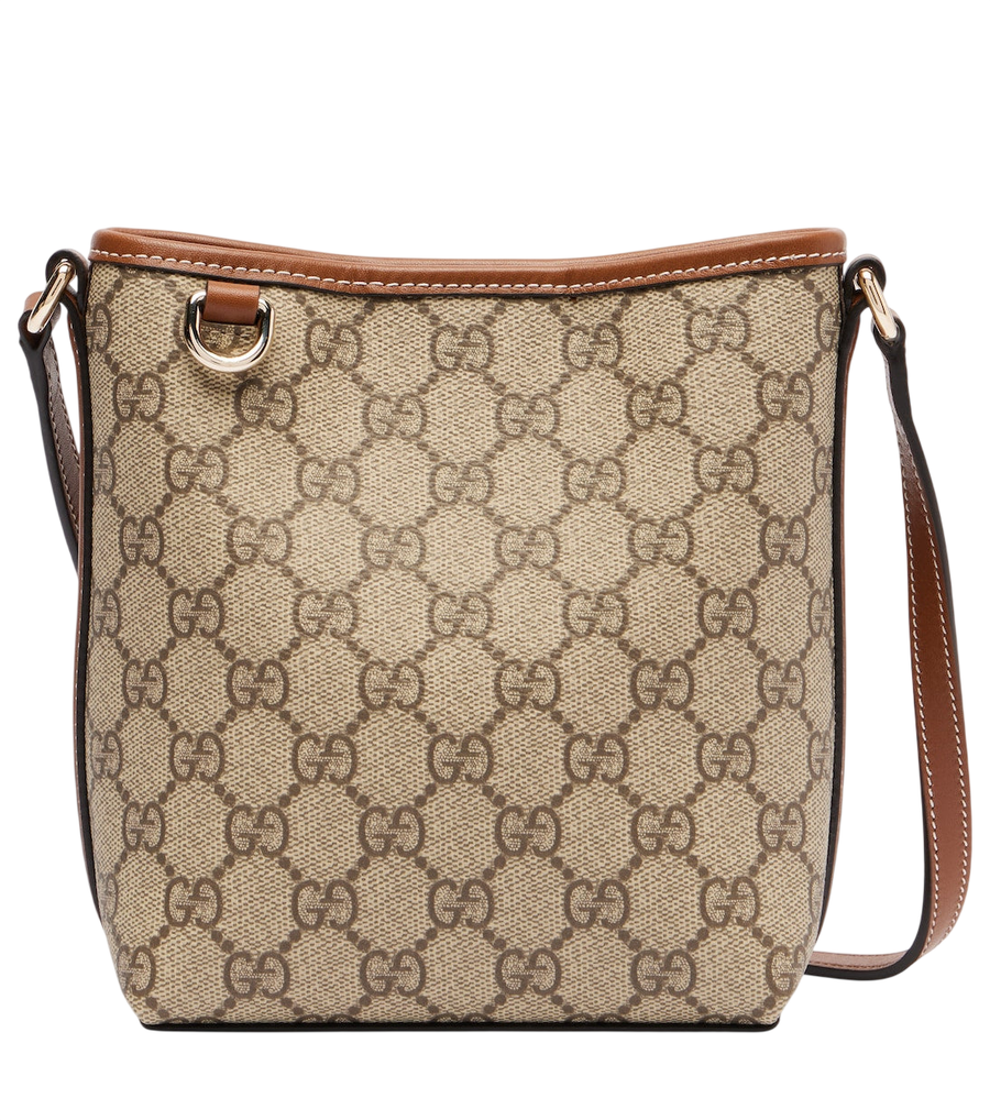 Gucci GG Emblem Small bucket bag