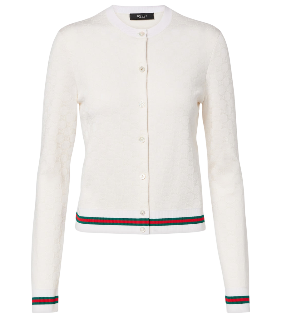Gucci GG jacquard cardigan
