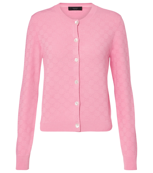 Gucci GG jacquard cardigan