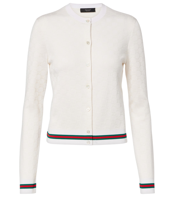 Gucci GG jacquard cardigan