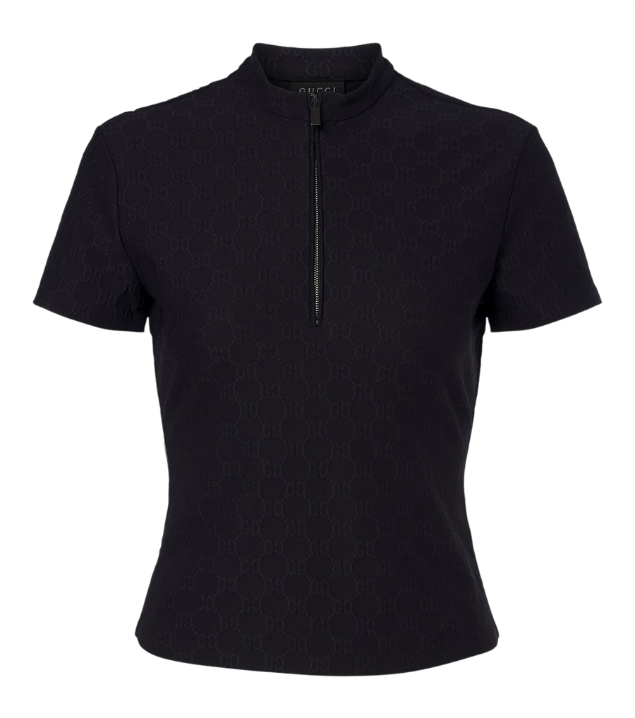 Gucci GG jacquard jersey top