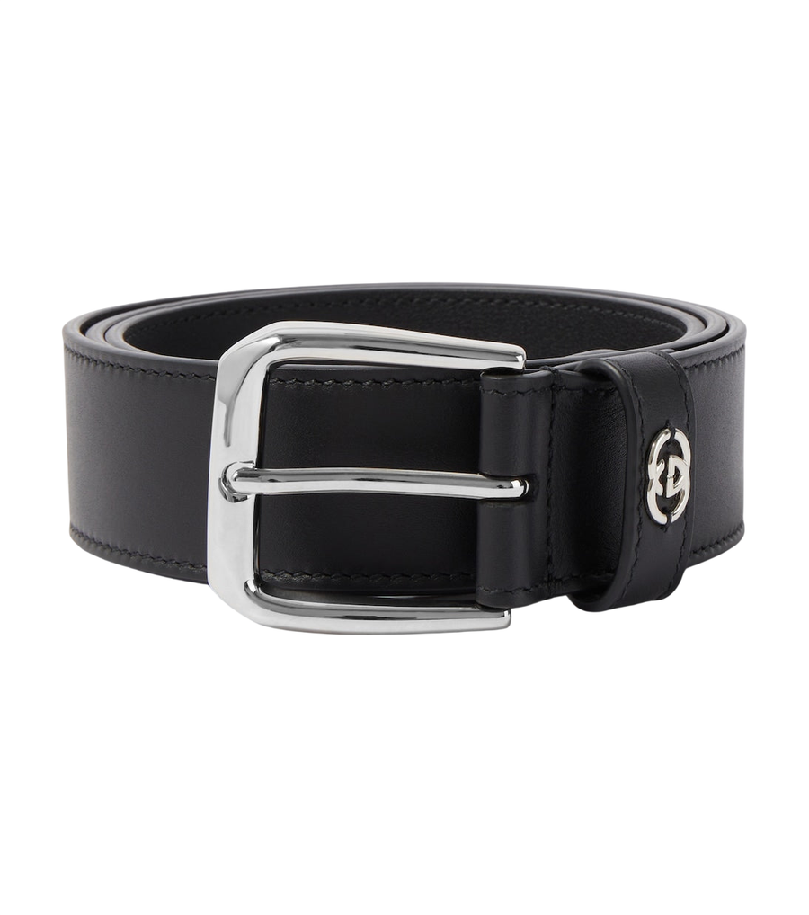 Gucci GG leather belt