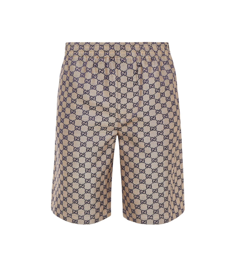 Gucci GG linen-blend shorts
