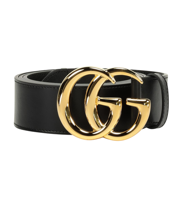 Ceinture en cuir GG Marmont de Gucci