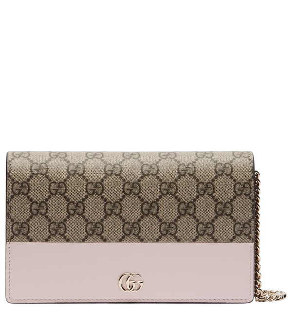 Gucci GG Marmont wallet on chain