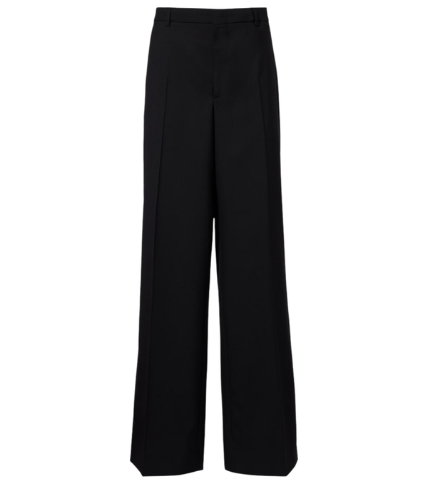 Gucci High-rise wool straight pants