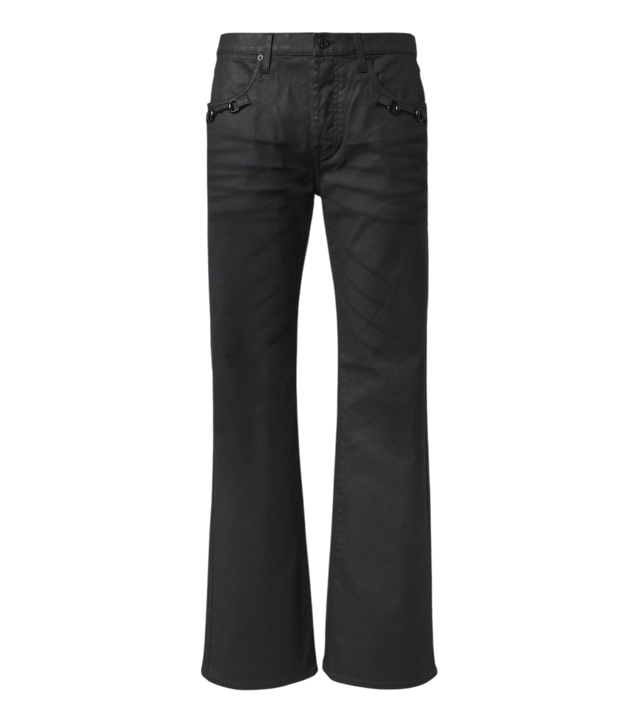 Gucci Horsebit coated flared jeans