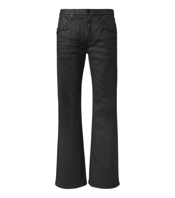 Gucci Horsebit coated flared jeans