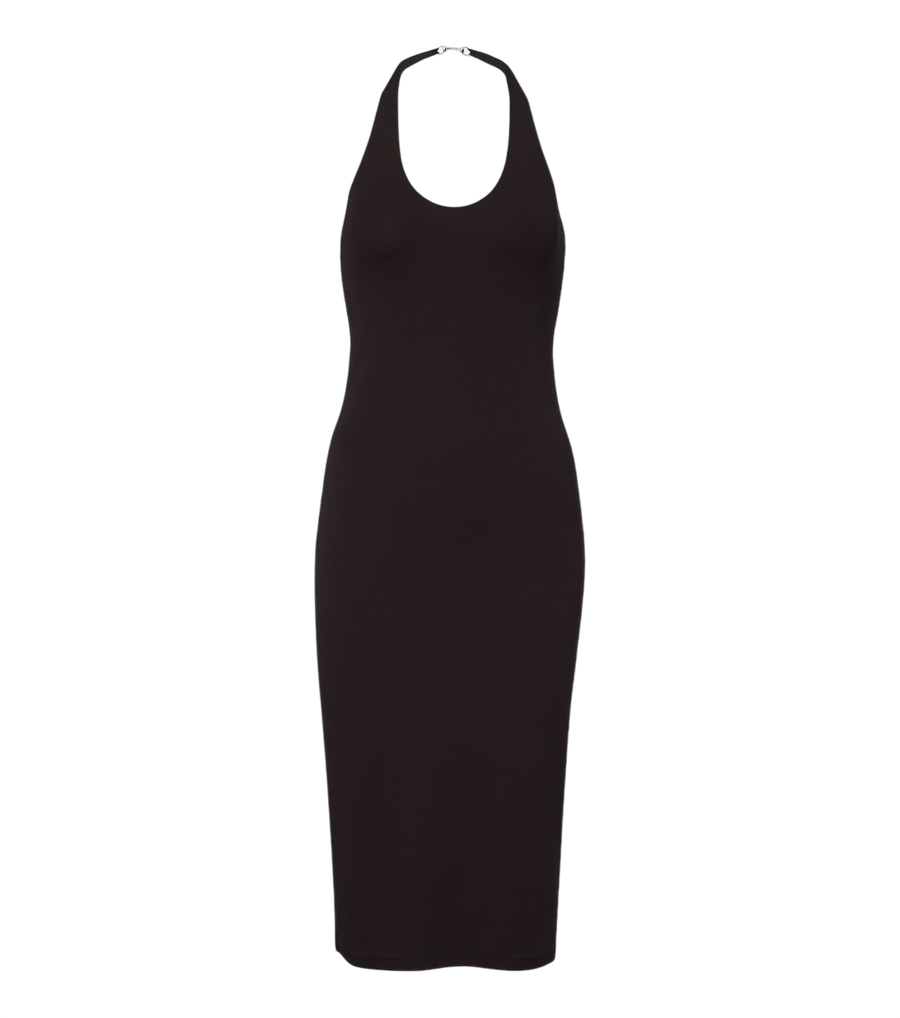 Robe midi Gucci en jersey crêpe avec mors