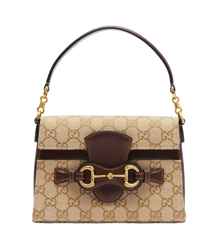 Gucci Horsebit Duomo Small GG canvas top-handle bag