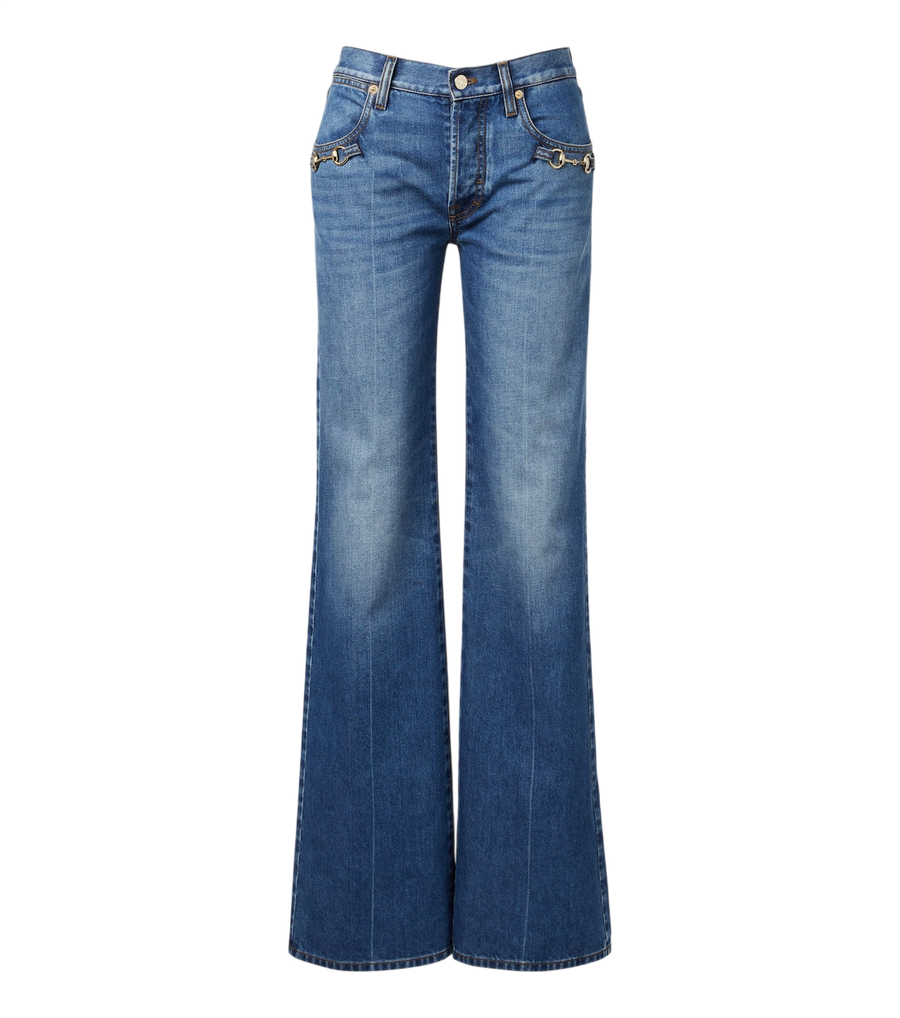 Gucci Horsebit flared jeans