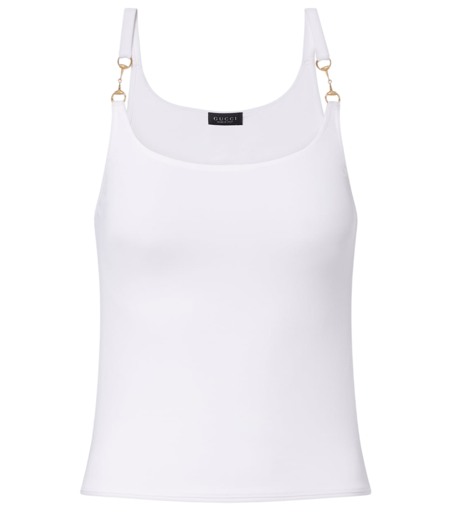 Débardeur en jersey Gucci Horsebit