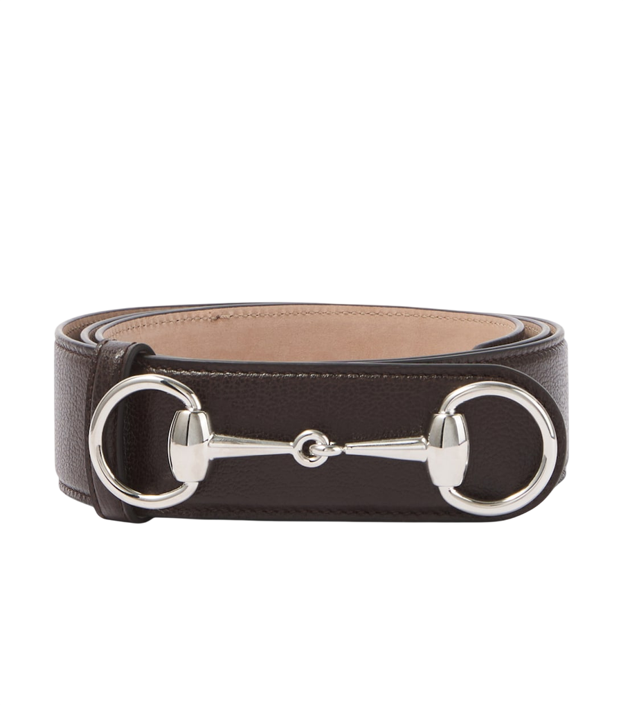 Gucci Horsebit leather belt