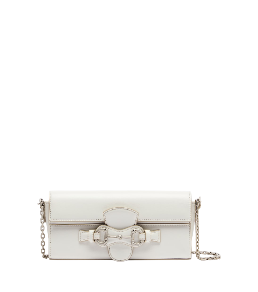 Gucci Horsebit leather wallet on chain