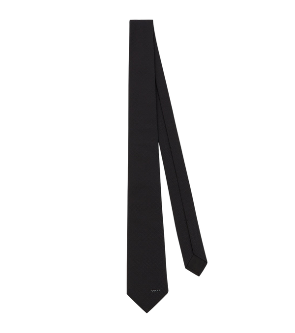 Gucci Horsebit silk jacquard tie