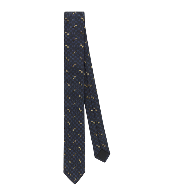 Gucci Horsebit silk tie