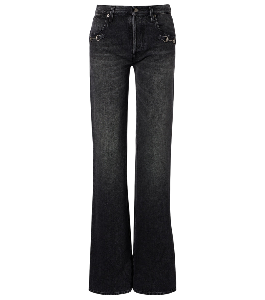 Gucci Horsebit wide-leg jeans
