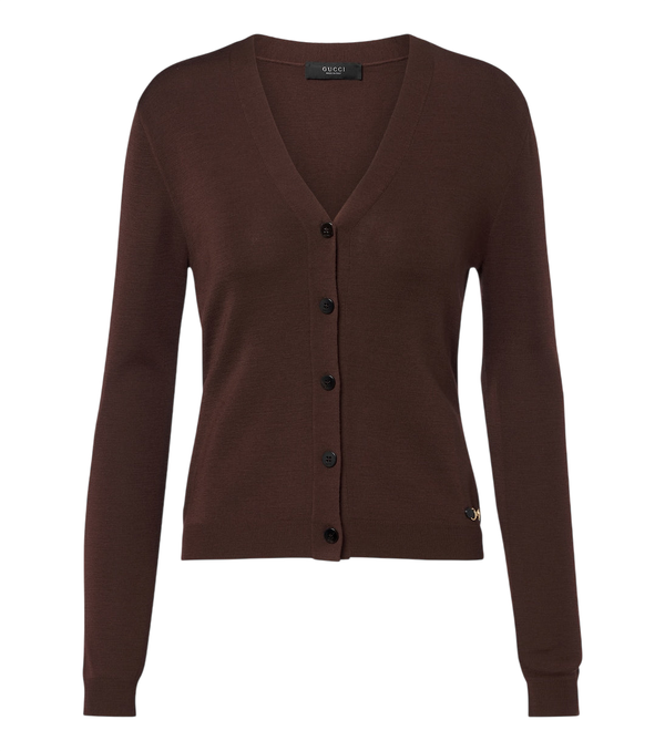 Gucci Horsebit wool cardigan