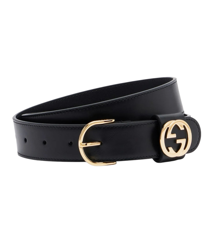 Gucci Interlocking G leather belt [white-bg-processed] 1787674603466