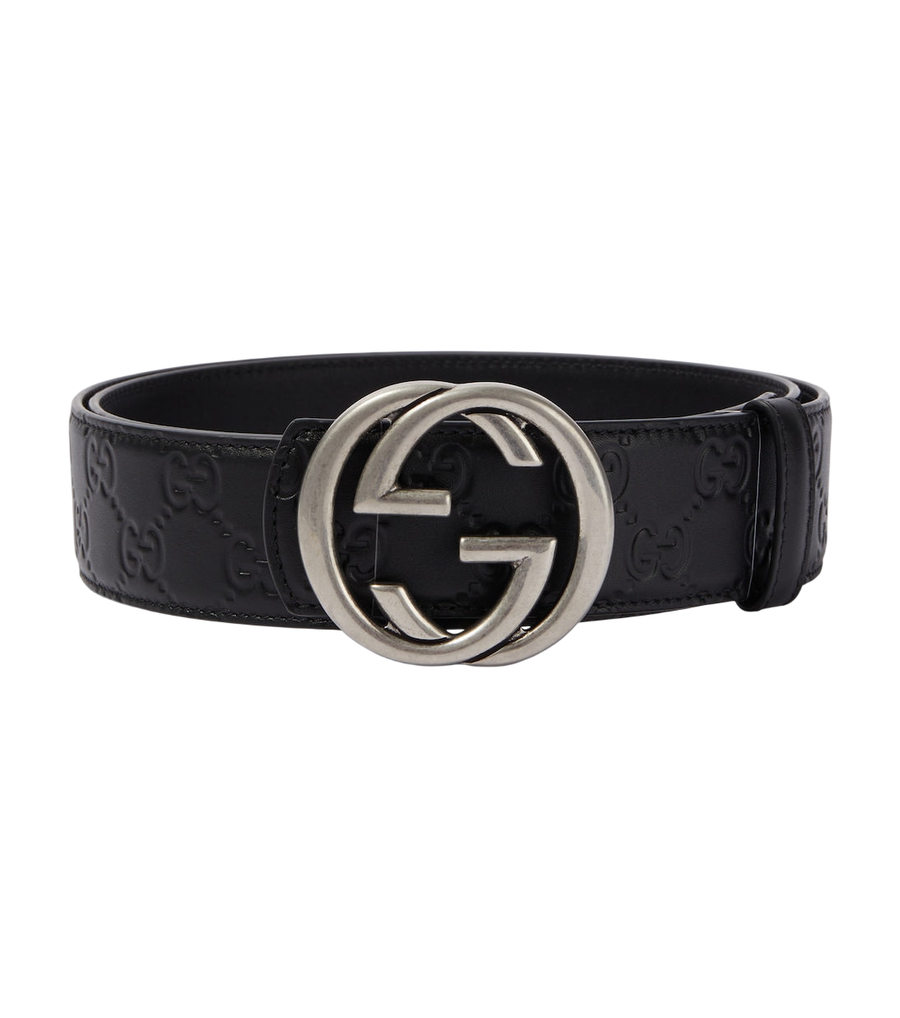 Gucci Interlocking G reversible leather belt