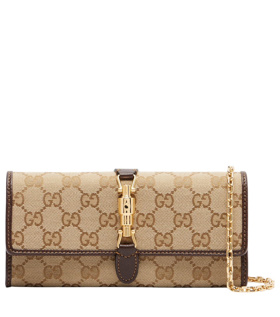 Gucci Jackie GG Canvas clutch
