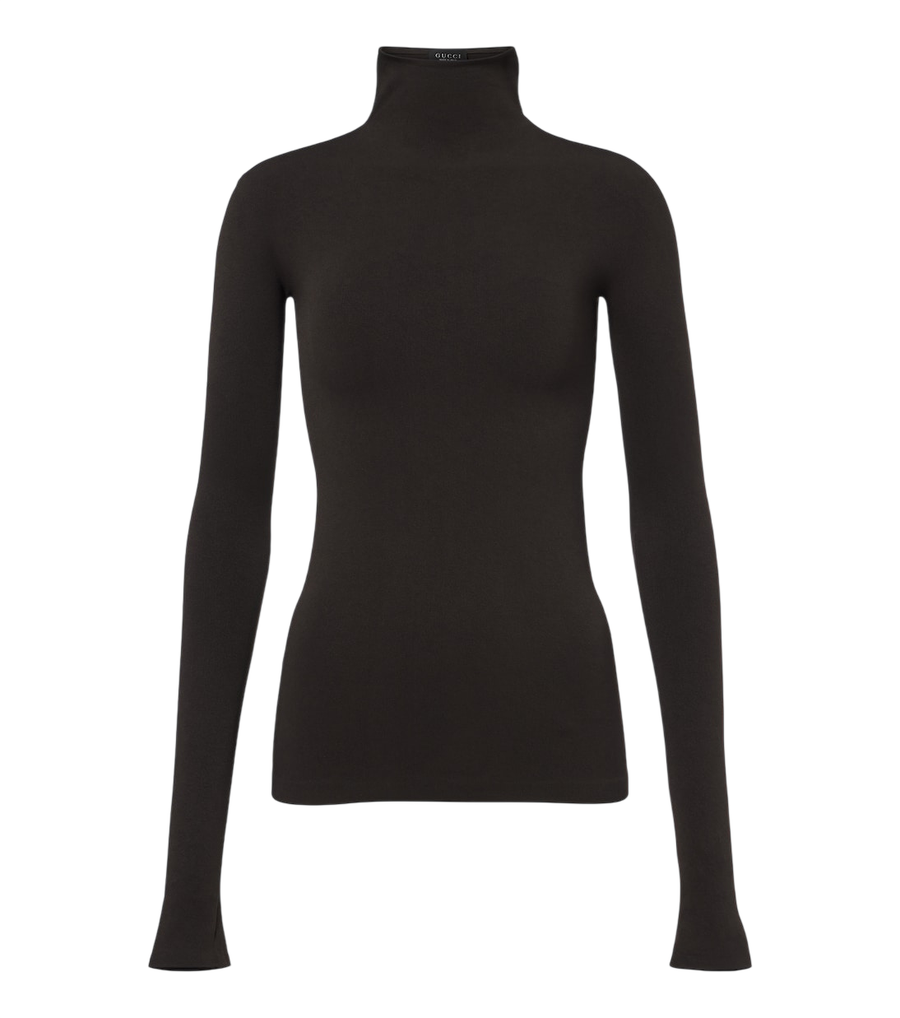 Gucci Jersey turtleneck top