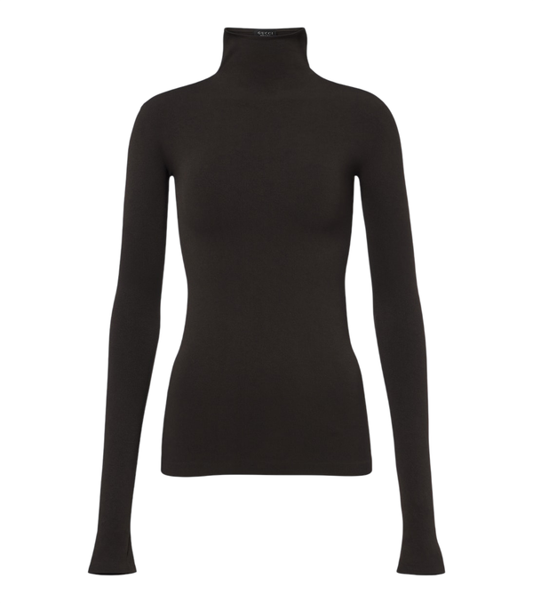 Gucci Jersey turtleneck top