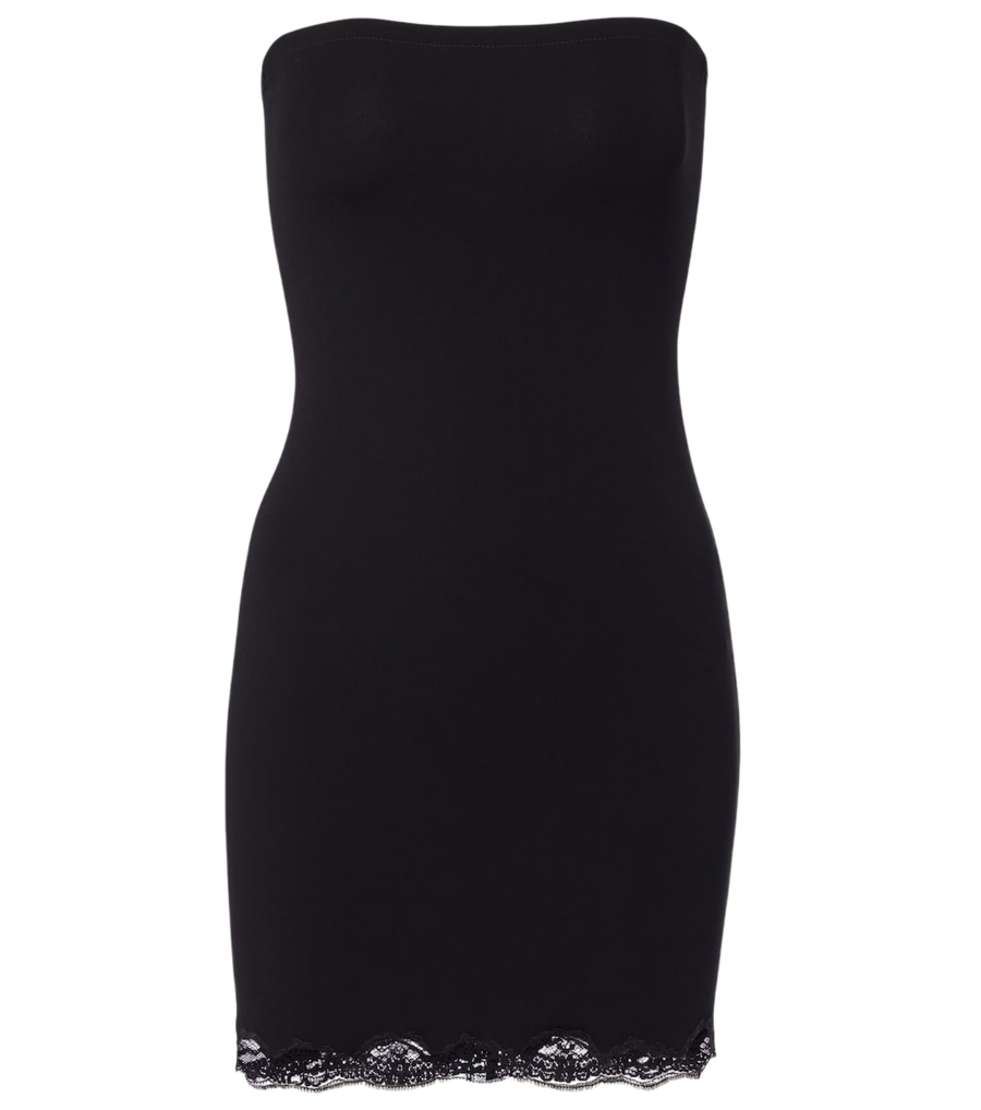 Mini-robe en jersey Gucci bordée de dentelle