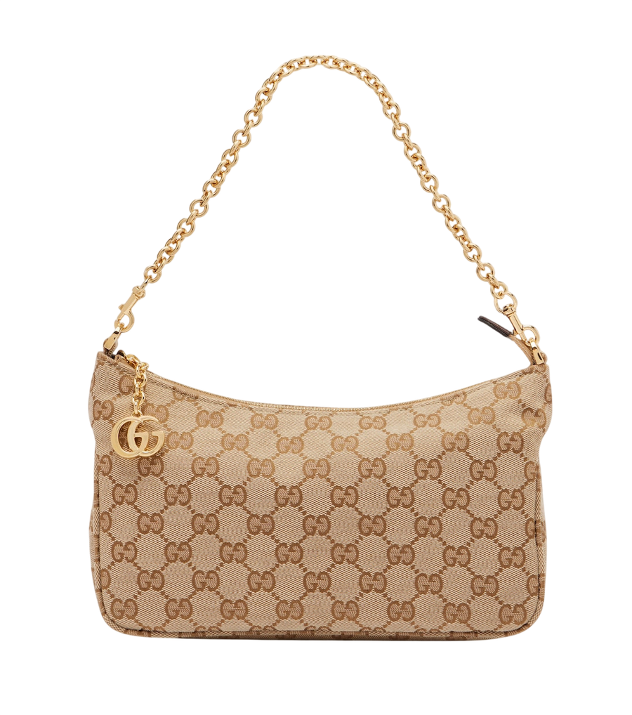 Gucci Lady Lunetta Small GG canvas shoulder bag
