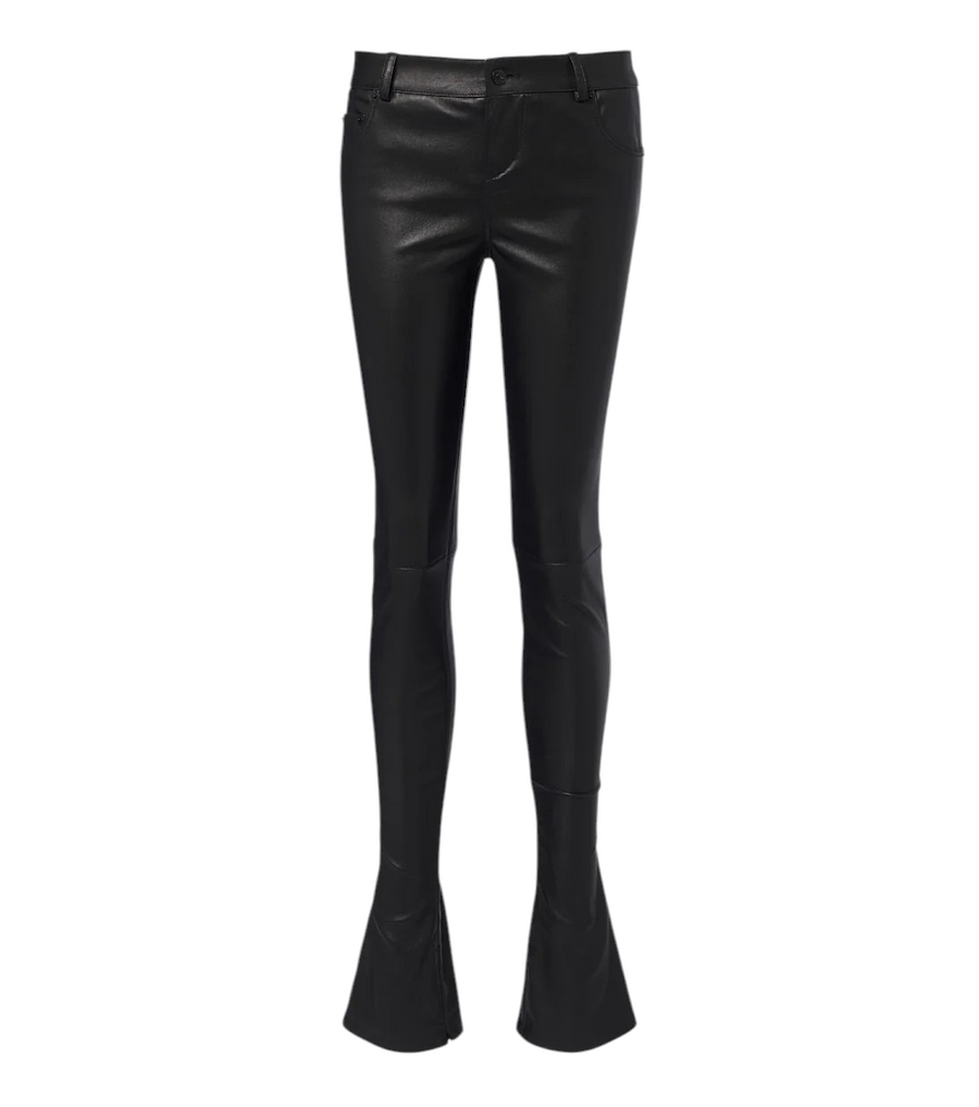 Gucci Leather Slim Pants