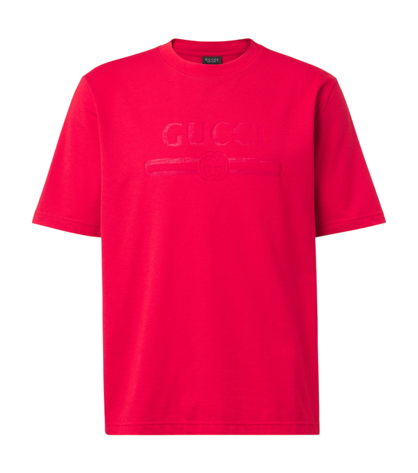 Gucci Logo cotton-blend jersey T-shirt
