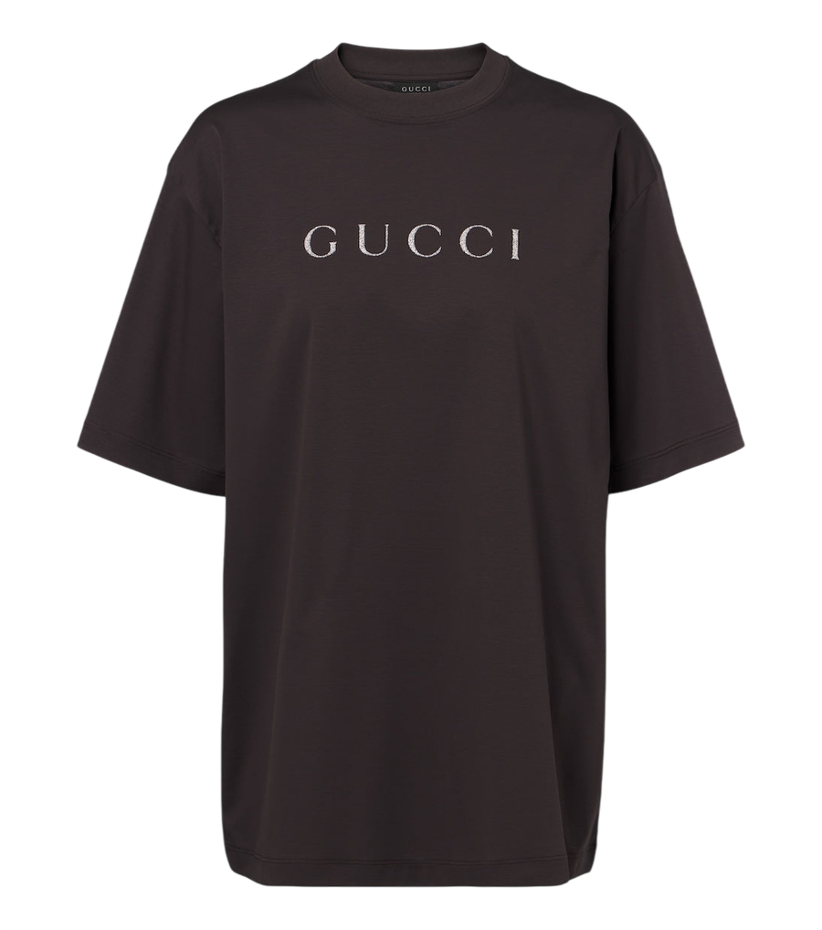 Gucci Logo cotton jersey T-shirt