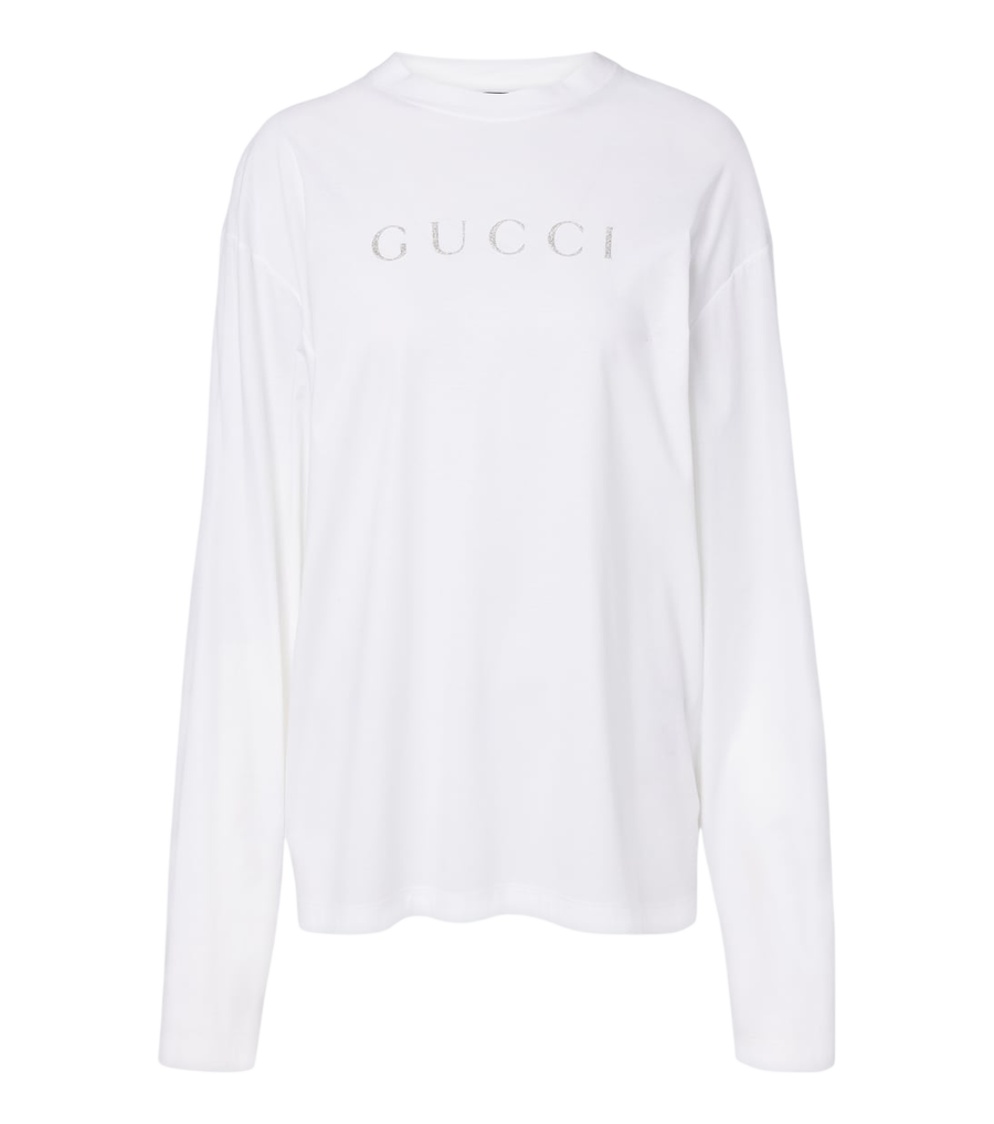 Gucci Logo cotton jersey T-shirt