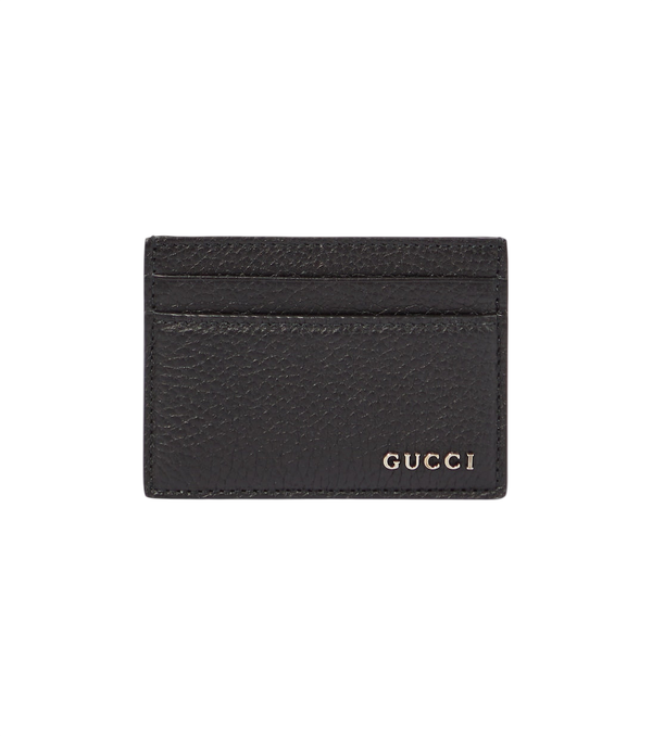 Gucci Logo leather card holder