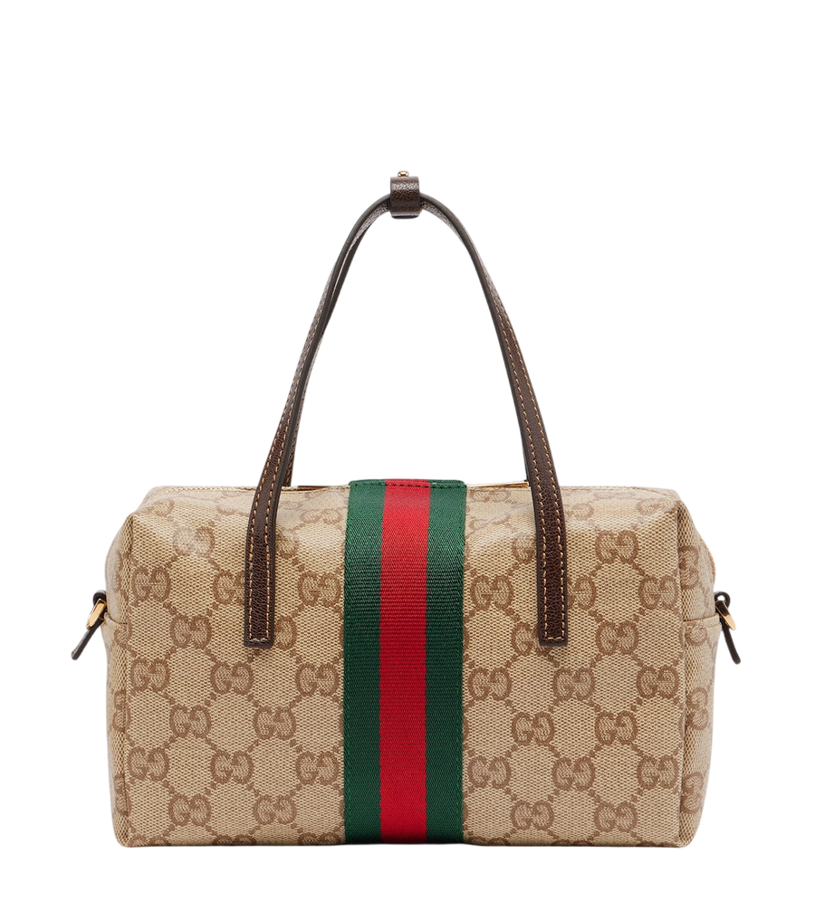 Borsa a mano mini Gucci GG canvas